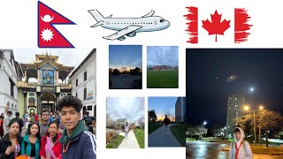 NEPAL🇳🇵 TO CANADA 🇨🇦SANZIP VLOG100 [upl. by Ondrea588]