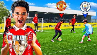 I Entered Kid Ronaldo Into A FA Cup Football Tournament [upl. by Dira791]