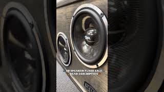 Big speaker sale at skyhighcaraudiocom 🔥 skyhighcaraudio bass subwoofer caraudio carspeakers [upl. by Milore]