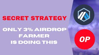 Secrets strategy to get qualify for all Layer 2 Airdrops [upl. by Aicenert]