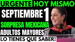 ✨VER PARA CREER❗️TREMENDO MENSAJE DE CLAUDIA🇲🇽SORPRESA MEXICANA💥PENSIONADOS ADULTOS MAYORES [upl. by Lalo]