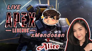 ALICECHAN AliceMG MENGUNDANG MENDOSAN BERMAIN APEX LEGENDS [upl. by Nifled]