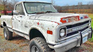 Is it worth saving Rare and Rusty 69 Chevy C10No start in 15 years [upl. by Eleni]