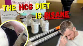 The insane HCG diet or the worst weight loss diet ever invented crash dieting [upl. by Arahas]