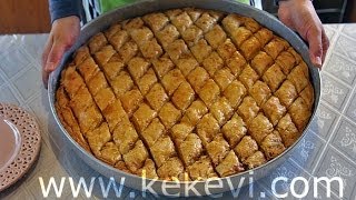 Easy Turkish Baklava Recipe from scratch [upl. by Oigolue771]