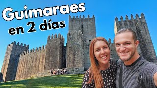 GUIMARAES en 2 días la Ciudad más Bonita de Portugal 📌 GUÍA DE VIAJE 4K ¿Qué ver y hacer [upl. by Ahsimat]