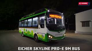 Creating sustainable future with Eichers Electric Bus  Skyline ProE [upl. by Eldin]