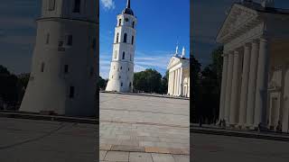 Vilnius Cathedral Lithuania Countries cities towns and [upl. by Schaper]