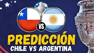 CHILE vs ARGENTINA • Copa América 2024 • Previa Predicción y Pronóstico [upl. by Nibas266]