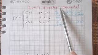 Limites laterales y Continuidad Parte 1 [upl. by Mowbray]