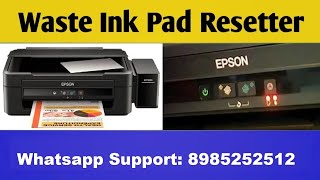 Epson L220 Reset  How to reset waste ink pad  2024 [upl. by Lay]