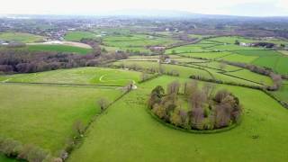 DJI MAVIC Drone  Tullyhogue Fort and surrounding areas [upl. by Eisak]