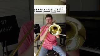 Rush E but Trombone Day 7  100 Speed [upl. by Notna]