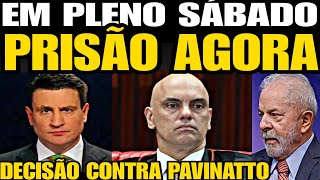 Urgente VOZ DE PRISÃO AGORA APÓS DECISÃO JUDICIAL  Tiago Pavinatto JUSTIÇA DETERMINOU que PARÓDIA [upl. by Ann270]