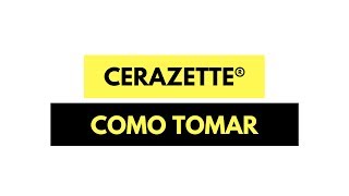 Como tomar cerazette® [upl. by Drannel]