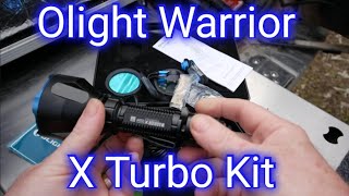 Olight warrior x turbo hunting kit review [upl. by Karl]