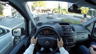 MercedesBenz Vito 116 CDI 2016  POV City Drive [upl. by Most202]