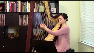 La Gimblette by Bernard Andrès Inspirational Videos for Young Harpists 49 [upl. by Ainoek]