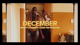 DECEMBER with ItzDanny amp GEOX the Producer  OFFICIAL GLASEHOUSE AESTHETICS VISUALIZER [upl. by Enahsal]