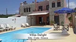 Villas Delight  Sitia  Crete  Greece [upl. by Airalednac]