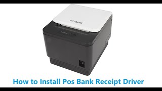 Installing Pos bank thermal Receipt Printer Driver Urdu Hindi English [upl. by Adnarahs]