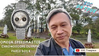 เรือนแรกของไทย รีวิวแรกในโลก OMEGA SPEEDMASTER CHRONOSCOPE Olympic Paris 2024 [upl. by Krauss]