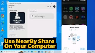 Nearby Share Windows 10  Transfer Files Between Android to PC Hindi [upl. by Nolitta199]