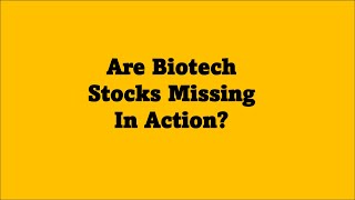 Are Biotech Stocks Missing In Action In 2024 [upl. by Otina748]