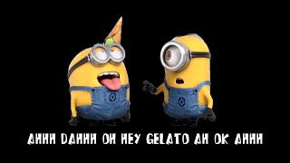 Hamburger meme but its MINIONS quot AHHH DAHH OH HEY GELATO AH OK AHHquot [upl. by Netneuq204]