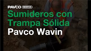 Sumideros con Trampa Sólida Pavco Wavin conoce más [upl. by Duester]