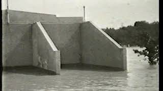 1 December 1934 flood footage [upl. by Haroppizt]