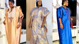 How to Cut and Sew a Stylish Agbada Bubu Dress with Pleated Shoulder [upl. by Attelrac]