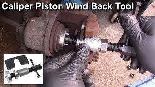 Brake Caliper Piston Wind Back Tool [upl. by Uriel]