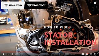 How to Install a Trail Tech Stator RegulatorRectifier Kit [upl. by Loralie]