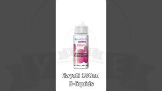 Hayati Pro Max 100ml ELiquid hayatiliquids vapeonlinestore hayativape hayativapes vapeonline [upl. by Martelle]