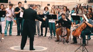 Budapest symphonic flash mob  Concorde 20 [upl. by Seraphim]