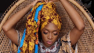 Comment Attacher un Foulard Africain en 2 MINUTES [upl. by Baese733]