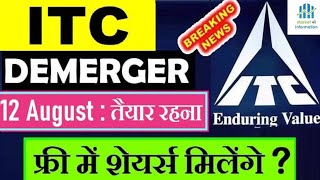 ITC demerger 101 stock Split  best ethenol blend penny share  share market prediction on friday [upl. by Cookie490]