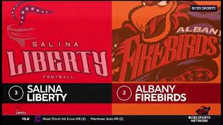 Arena Football League Playoffs 2024  Salina at Albany  Highlights [upl. by Jessee]