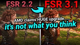 Did AMD Lie  FSR 31 vs DLSS vs XESS In 4 Games 7 GPUs [upl. by Sirc450]