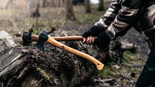 Gransfors Bruks Small Forest Axe VS Scandinavian Forest Axe [upl. by Ocnarf]