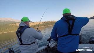 Wallowa lake fishing with angling Oregon [upl. by Ellenod353]