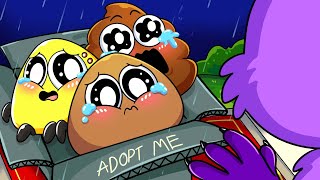 BABY POU ADOPTED at BIRTH Poppy Playtime Chapter 3 Animation  SM Animations🌈 [upl. by Purvis]