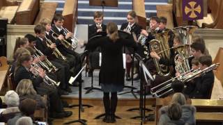 Bromsgrove Prep Brass Informal Concert 2017  Prep Brass Band perform the Blackadder Theme [upl. by Atoked]