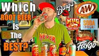 RANKING ROOT BEER BRANDS AampW Barqs Mug Faygo Bundaberg Soda Folk [upl. by Ecyal]