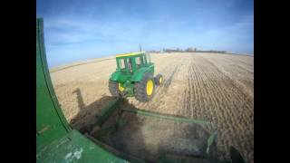 John Deere 5020 and 6601 Mint Condition GoPro Harvest Time [upl. by Wernsman428]