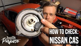 How to check Nissan crank angle sensor CAS [upl. by Ainosal]