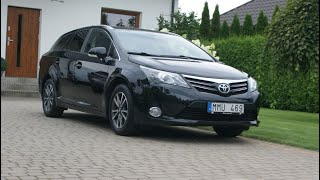 Toyota Avensis Combi 18 Valvematic Manual 147hp 2012 [upl. by Lucania]