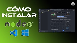 🔴Cómo descargar e Instalar Nodejs y Configurar en VSCode 👉 Windows 11 [upl. by Levon787]