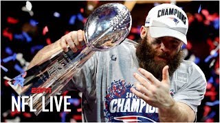 Is Julian Edelman a Hall of Famer  NFL Live [upl. by Sylvan]